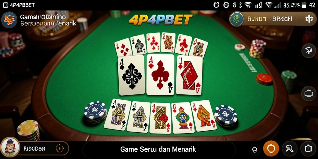 Tampilan gameplay menarik dalam 4P4PBET.
