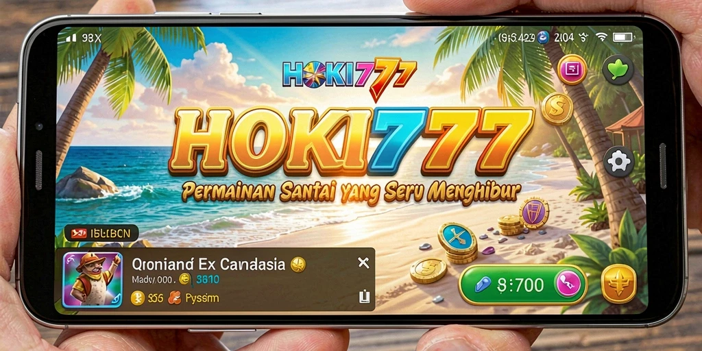 Gambaran gameplay seru HOKI777 dengan tampilan yang menarik.