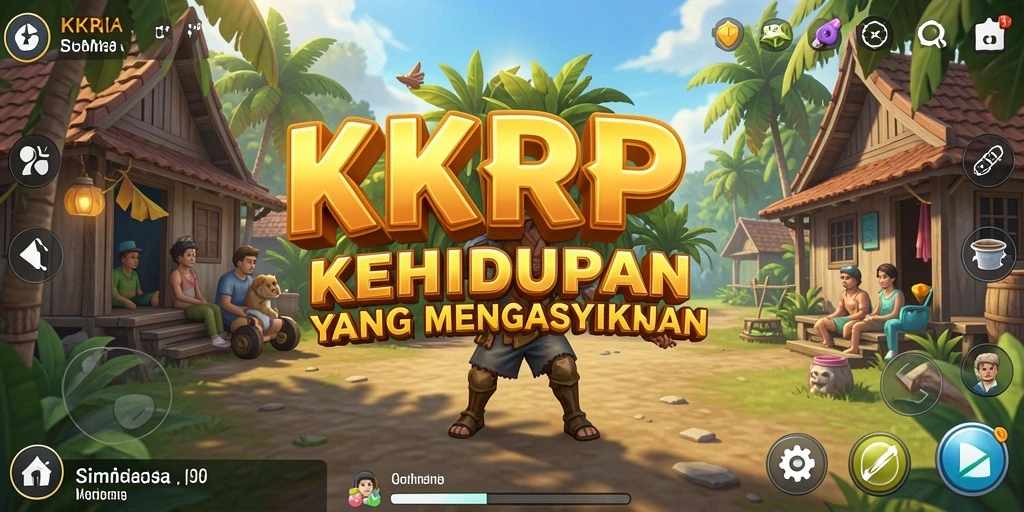 Tampilan gameplay KKRP yang menarik dan interaktif.