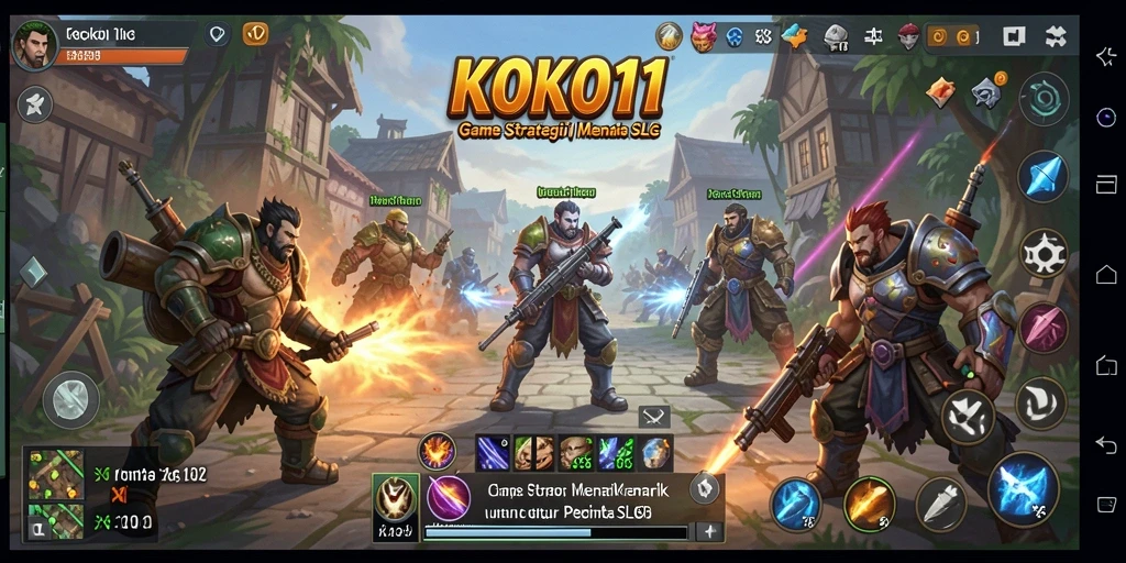 Tampilan gameplay menarik dalam KOKO11 dengan strategi SLG.