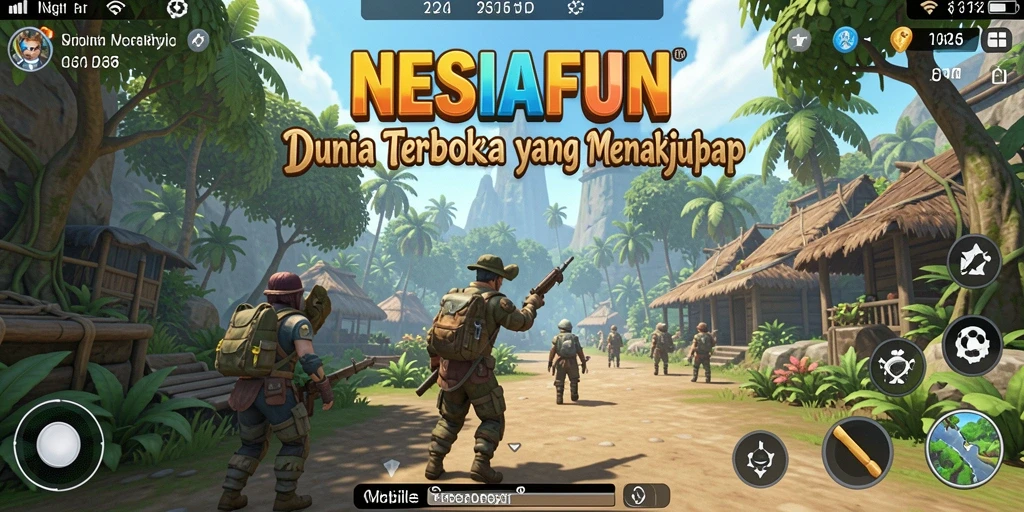 Gameplay Open World yang beragam dan menakjubkan di NESIAFUN.