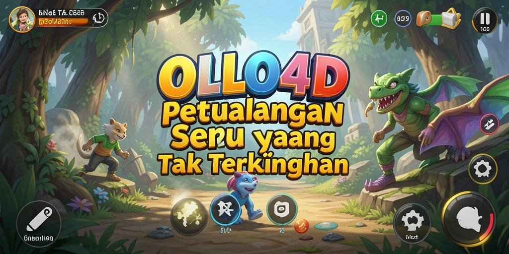 Screenshot utama OLLO4D menampilkan gameplay seru pada petualangan.