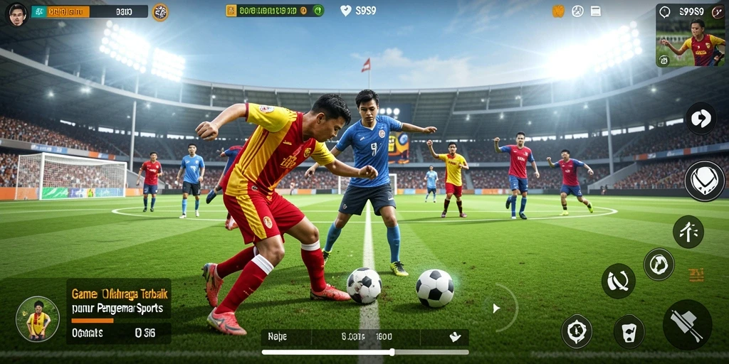 Menampilkan gameplay seru dalam S9S9 yang menarik.