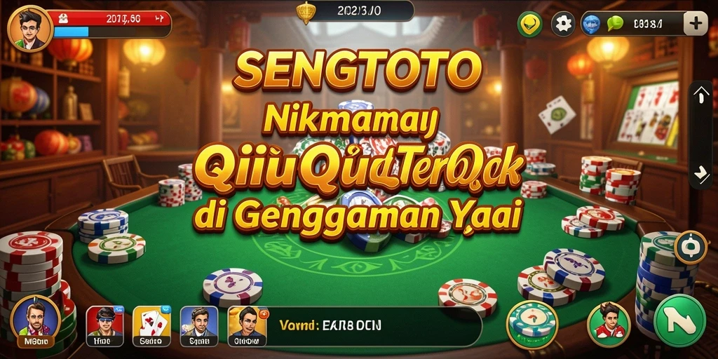 Screenshot gameplay QiuQiu yang menarik dan mendebarkan.
